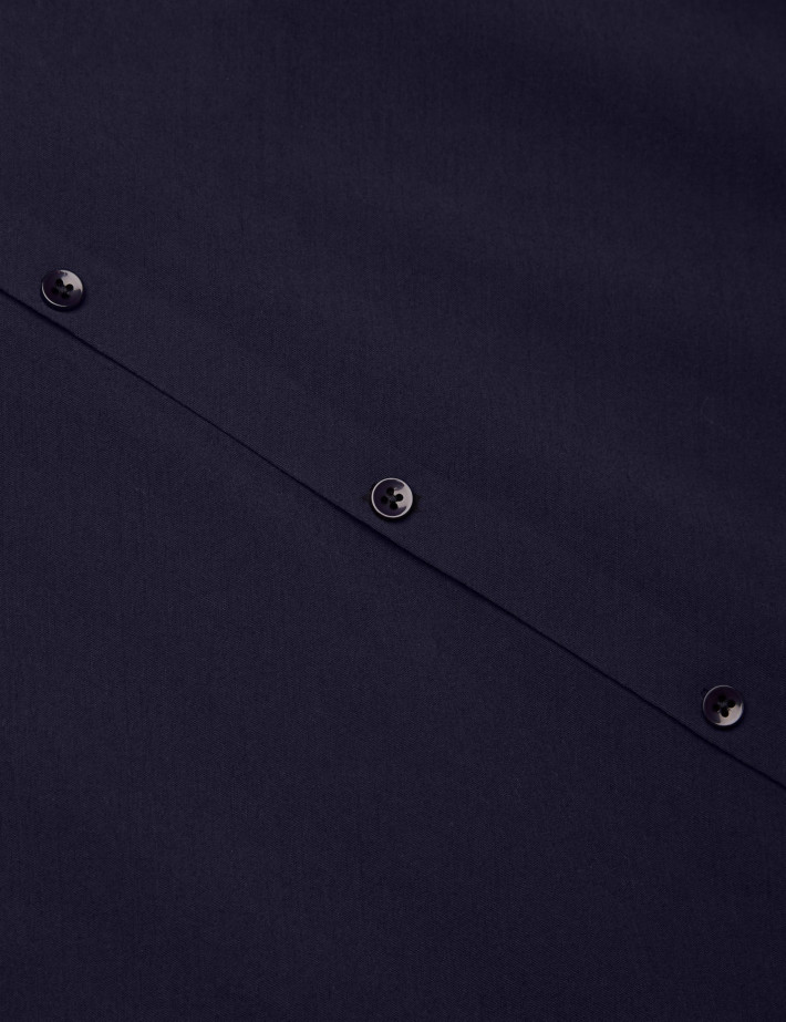 Unity Chemise Homme Manches Courtes Daily Crêpe Marine - 3
