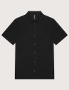 Unity Chemise Homme Manches Courtes Daily Crêpe Noir