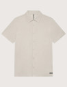 Unity Chemise Homme Manches Courtes Daily Crêpe Beige