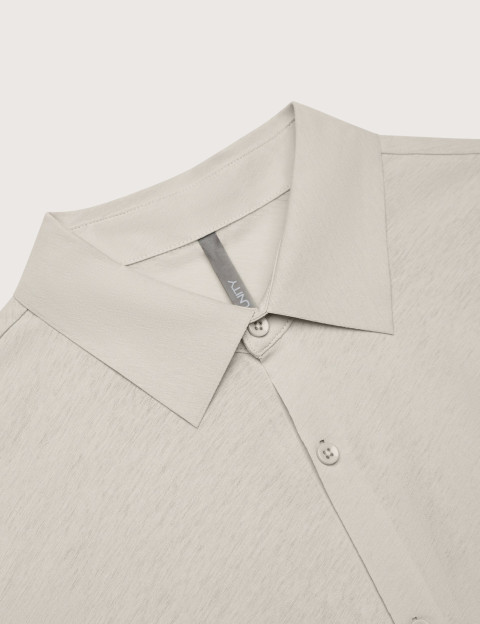 Unity Chemise Homme Manches Courtes Daily Crêpe Beige - 2