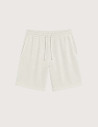 SWEET PANTS Short Waffle Nid D'Abeille Blanc - 3