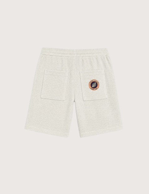 SWEET PANTS Short Waffle Nid D'Abeille Blanc - 4