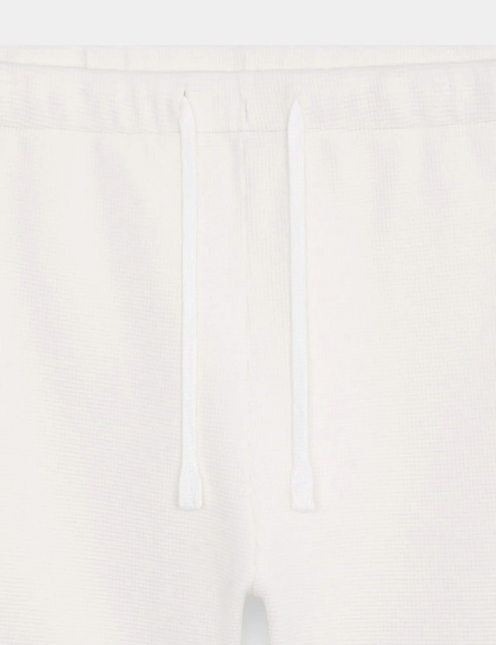 SWEET PANTS Short Waffle Nid D'Abeille Blanc - 6