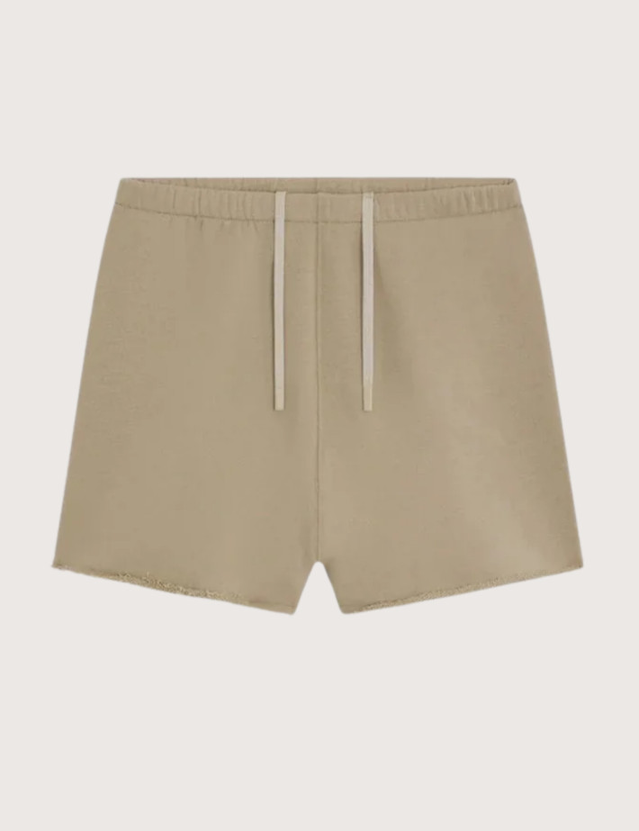 SWEET PANTS Short Femme Molleton Terry Beige - 2