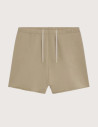 SWEET PANTS Short Femme Molleton Terry Beige - 2
