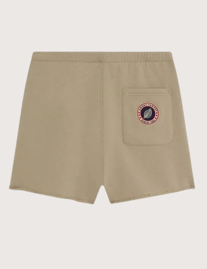 SWEET PANTS Short Femme Molleton Terry Beige - 3