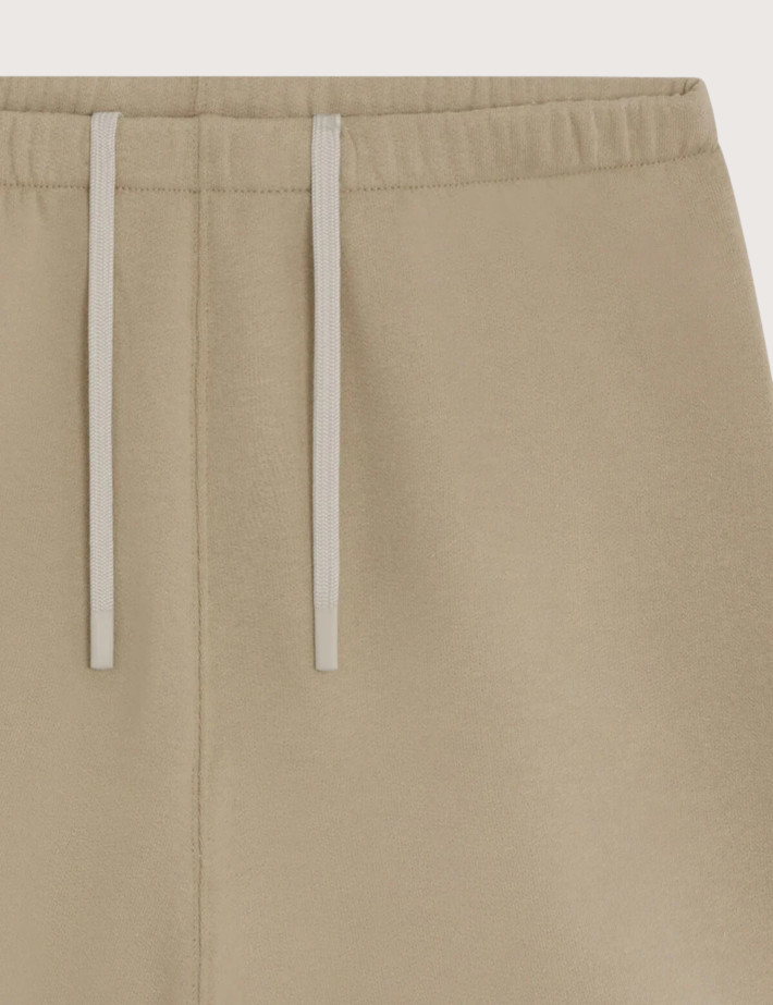SWEET PANTS Short Femme Molleton Terry Beige - 4
