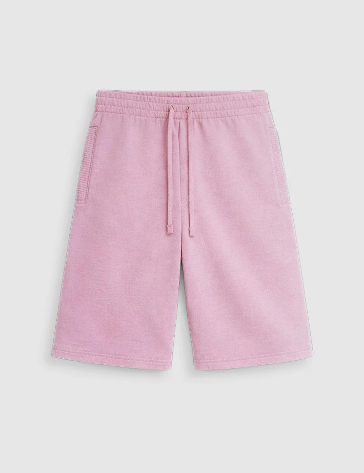 SWEET PANTS Short Molleton Vintage Rose Clair