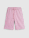 SWEET PANTS Short Molleton Vintage Rose Clair
