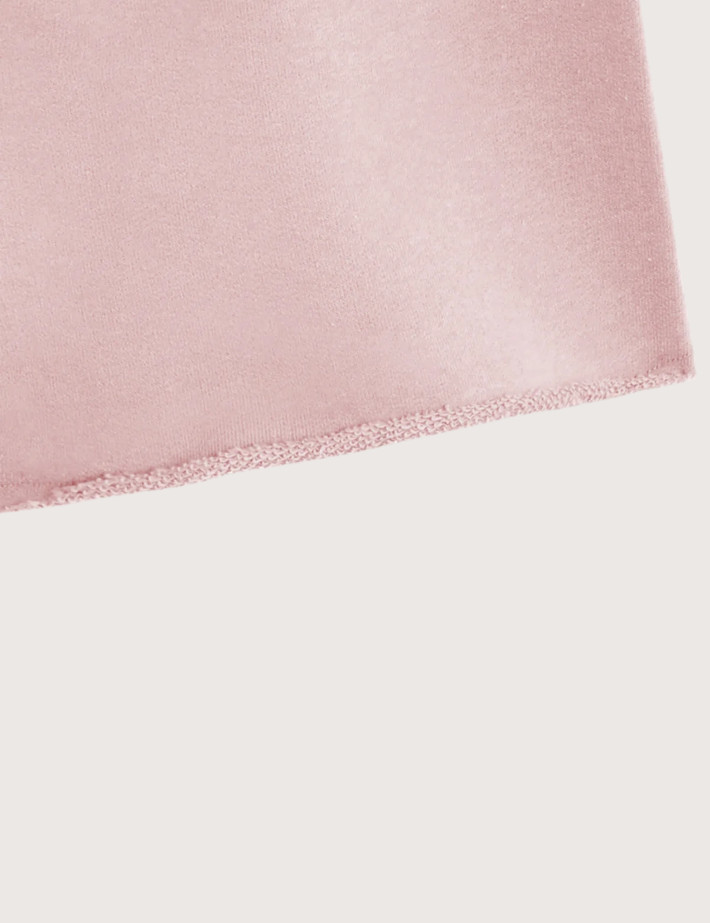 SWEET PANTS Short Femme Molleton Terry Rose Clair - 5