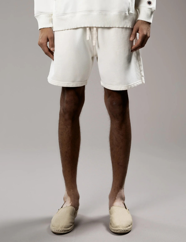 SWEET PANTS Short Molleton Vintage Blanc - 6