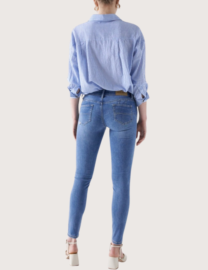 Salsa Jean Wonder Femme Skinny Bleu Medium - 6