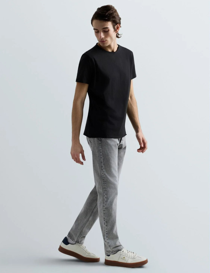 REPLAY T-Shirt Homme Manches Courtes Regular New Noir - 8