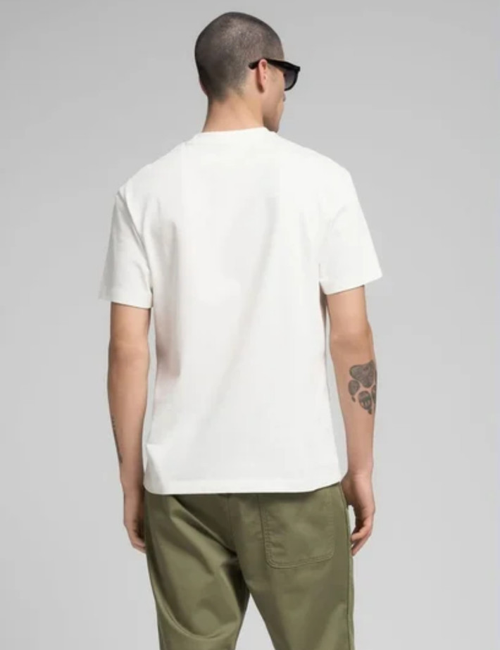 REPLAY T-Shirt Homme Manches Courtes Relaxed Blanc - 6
