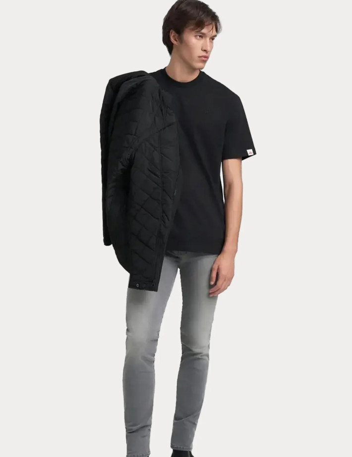 REPLAY T-Shirt Homme Manches Courtes Relaxed Noir - 4