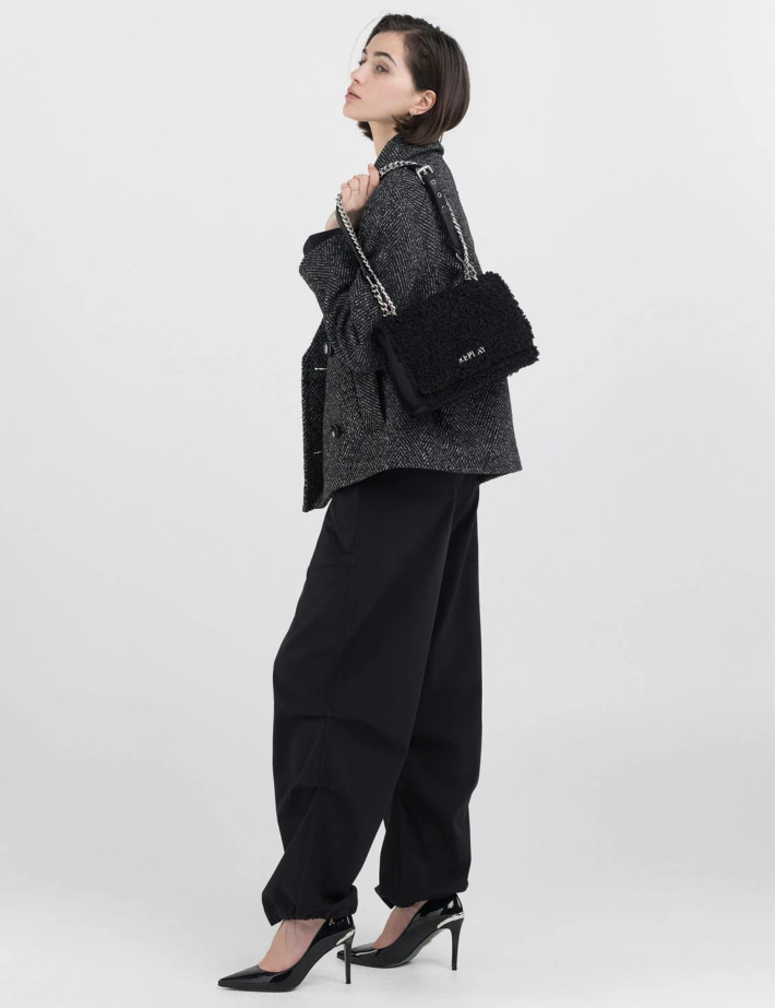 REPLAY Cardigan Femme Noir et Blanc - 4