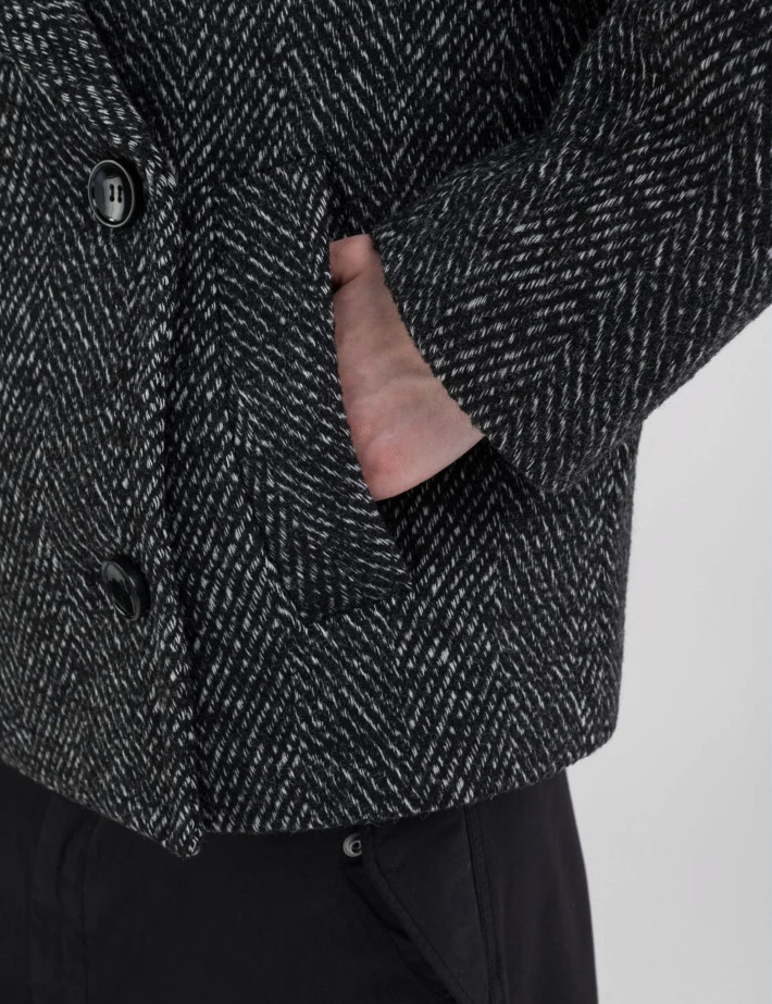 REPLAY Cardigan Femme Noir et Blanc - 6