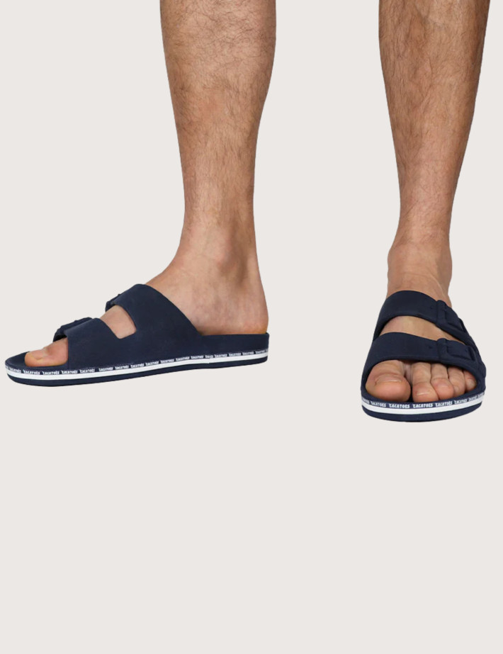 CACATOES Sandales Homme Cravo Bleu Marine