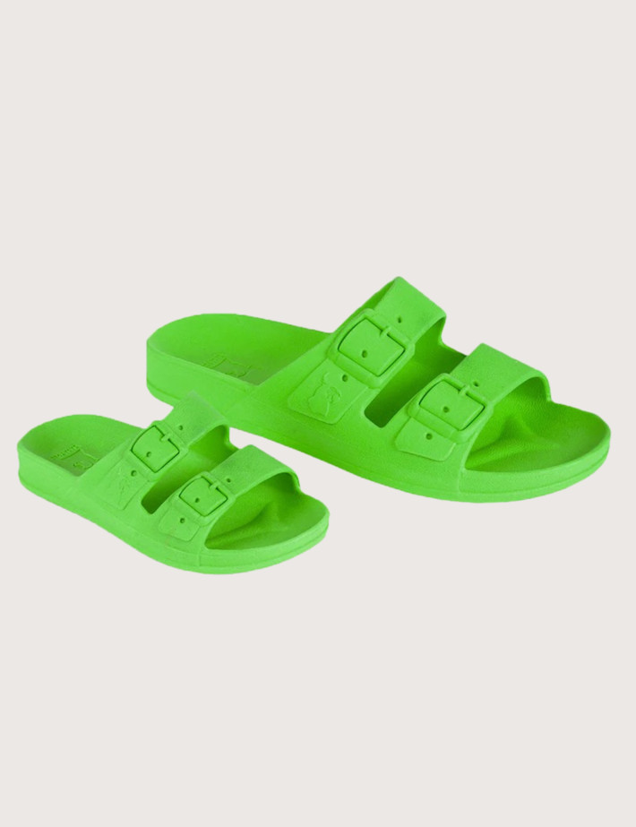 CACATOES Sandales Homme Bahia Vert Fluo - 6