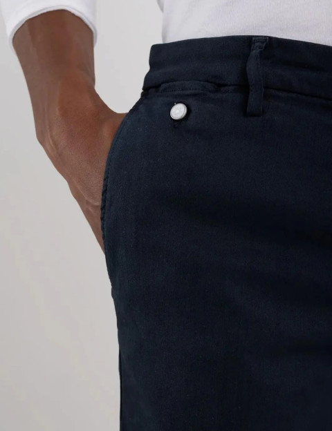REPLAY Short Chino Homme Benni Regular Bleu 010 - 4