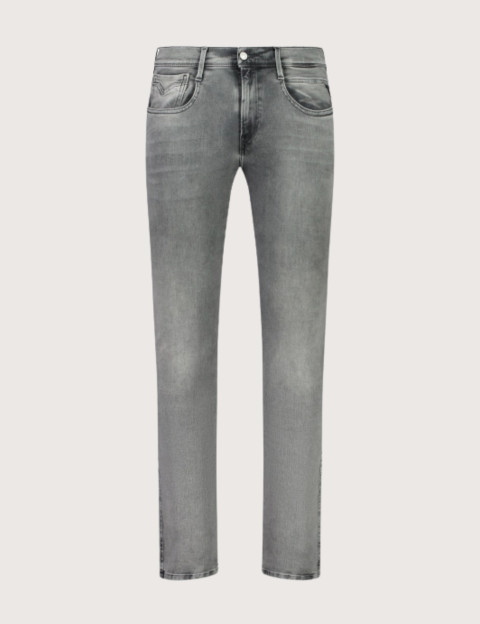 REPLAY Jean Homme Slim Anbass Gris Medium 07B - 4