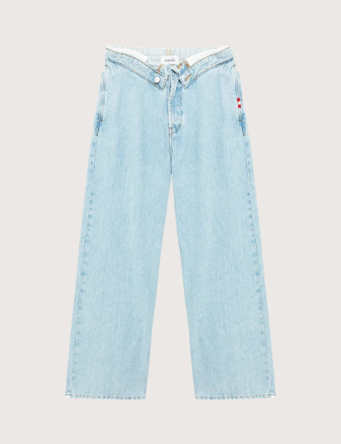 Amish Jean Large Femme Délavé - 7