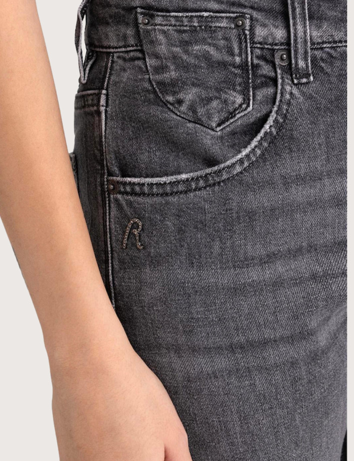 REPLAY Jean Femme Marty Gris Moyen 493 - 5