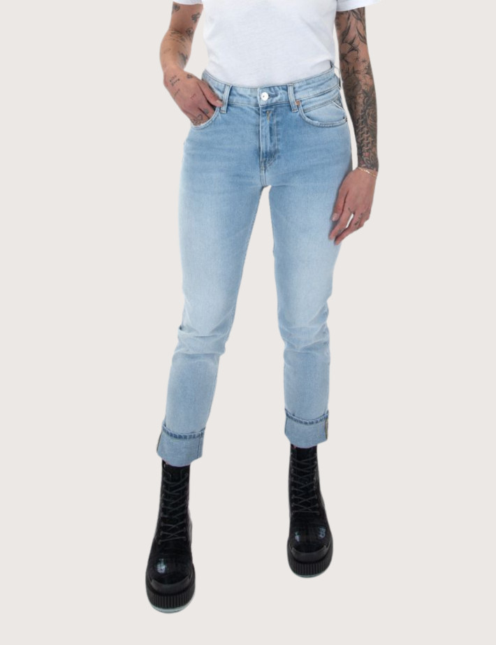REPLAY Jean Femme Marty Bleu Clair 463 - 3