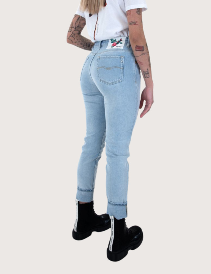 REPLAY Jean Femme Marty Bleu Clair 463 - 4