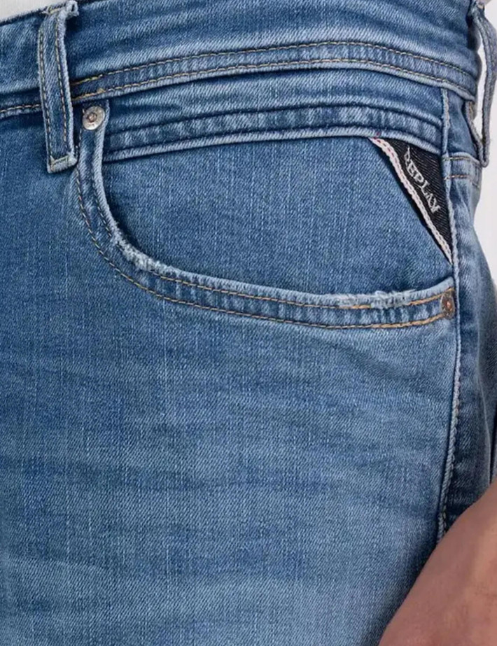 REPLAY Short en Jean Homme Bleu moyen - 2