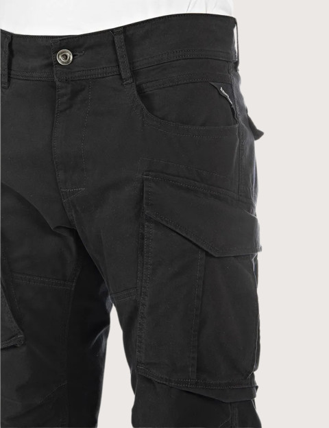 REPLAY Pantalon Cargo Joe Noir - 5