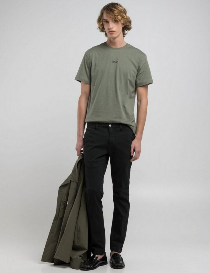 REPLAY Chino Homme Zeumar Hyperflex Noir - 2