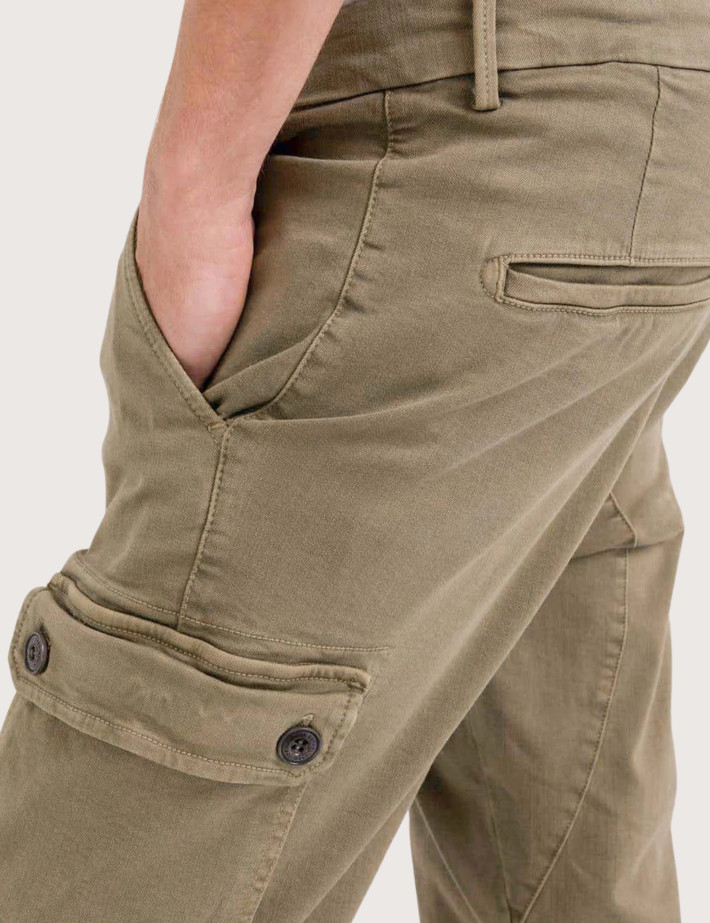 REPLAY Pantalon Cargo Homme Jaan Sand 020 - 4