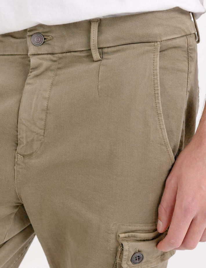 REPLAY Pantalon Cargo Homme Jaan Sand 020 - 6