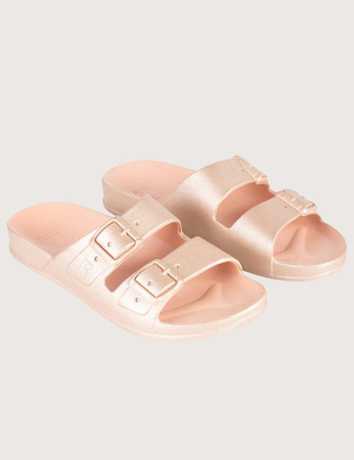 CACATOES Sandales Femme Baleia Irisées Nude - 5