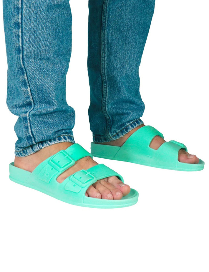 CACATOES Sandales Femme Rio de Janeiro Bleu Turquoise Aqua - 9