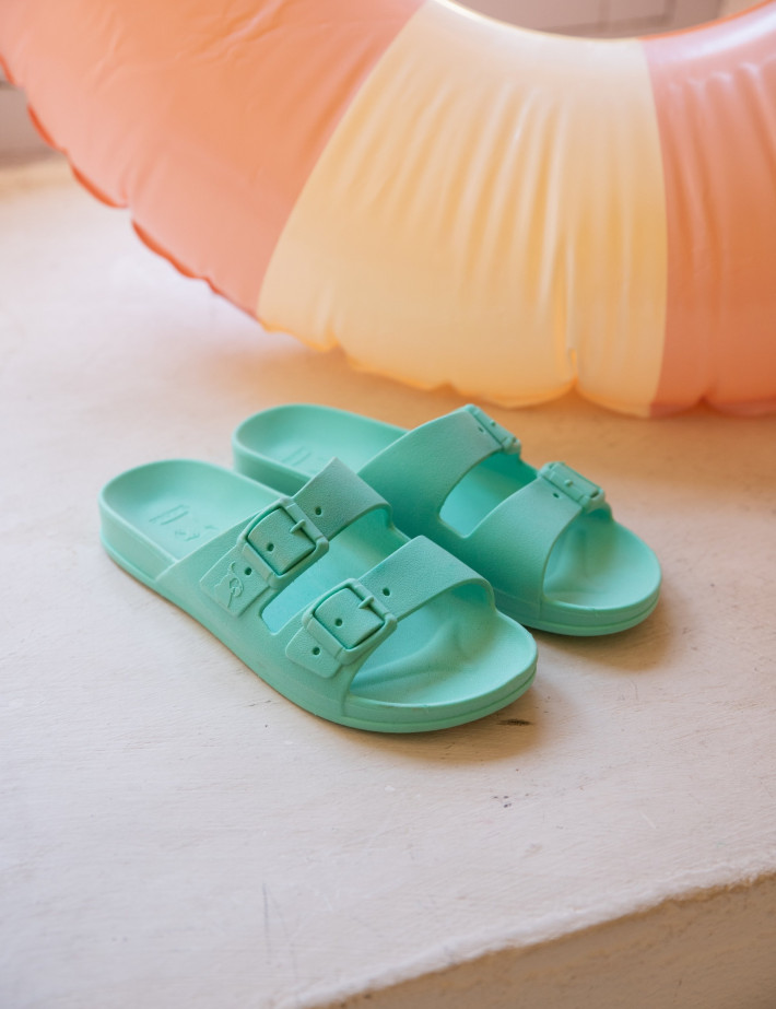 CACATOES Sandales Femme Rio de Janeiro Bleu Turquoise Aqua - 12