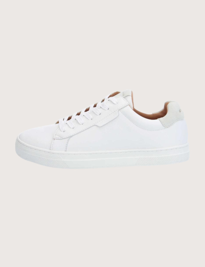 SCHMOOVE Baskets Homme Sparkle Nappa Suede Blanc - 3