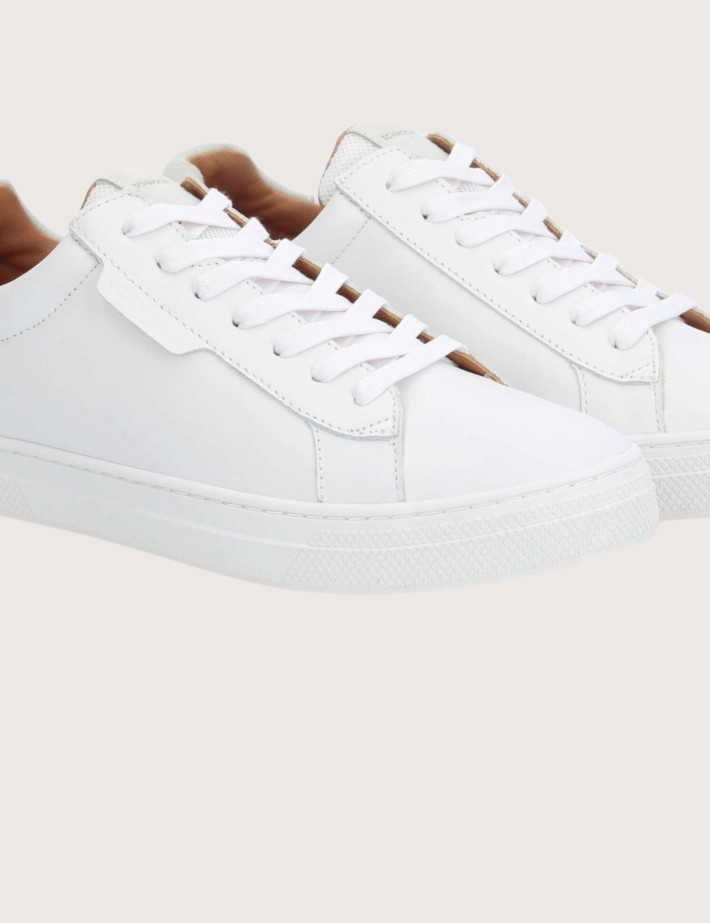 SCHMOOVE Baskets Homme Sparkle Nappa Suede Blanc - 4