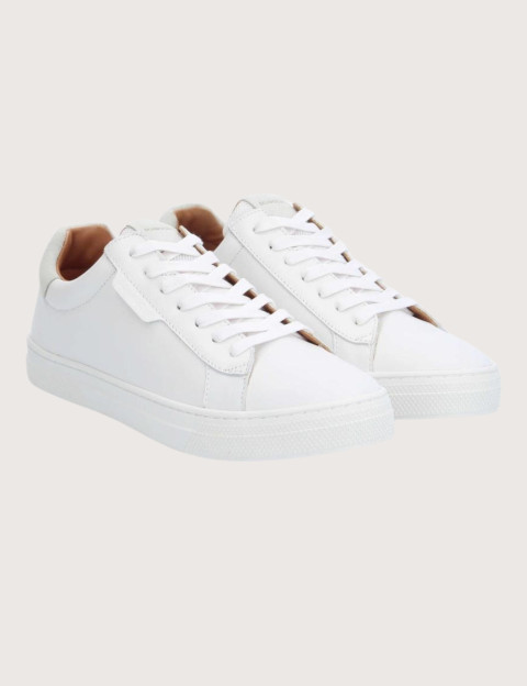 SCHMOOVE Baskets Homme Sparkle Nappa Suede Blanc - 5