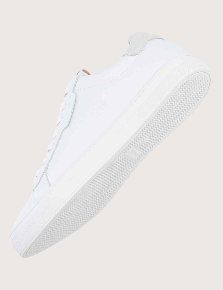 SCHMOOVE Baskets Homme Sparkle Nappa Suede Blanc - 8