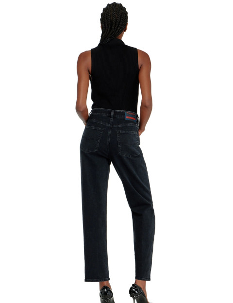 DIESEL Jean Femme D-Went Noir 9N89 - 3