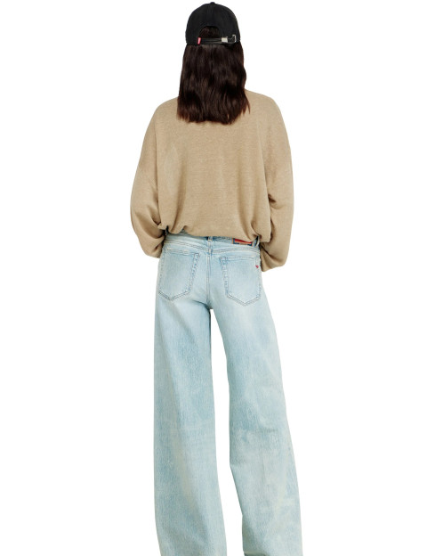 DIESEL Jean Femme Couple Large D-Akemi KBBX - 3