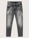 DIESEL Jean Homme Coupe Slim Gris D-Strukt 9P54