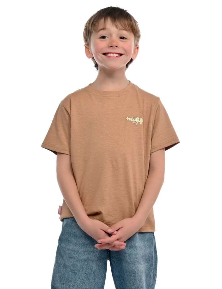 Natif T-Shirt Enfant Original Bloom Marron - 4
