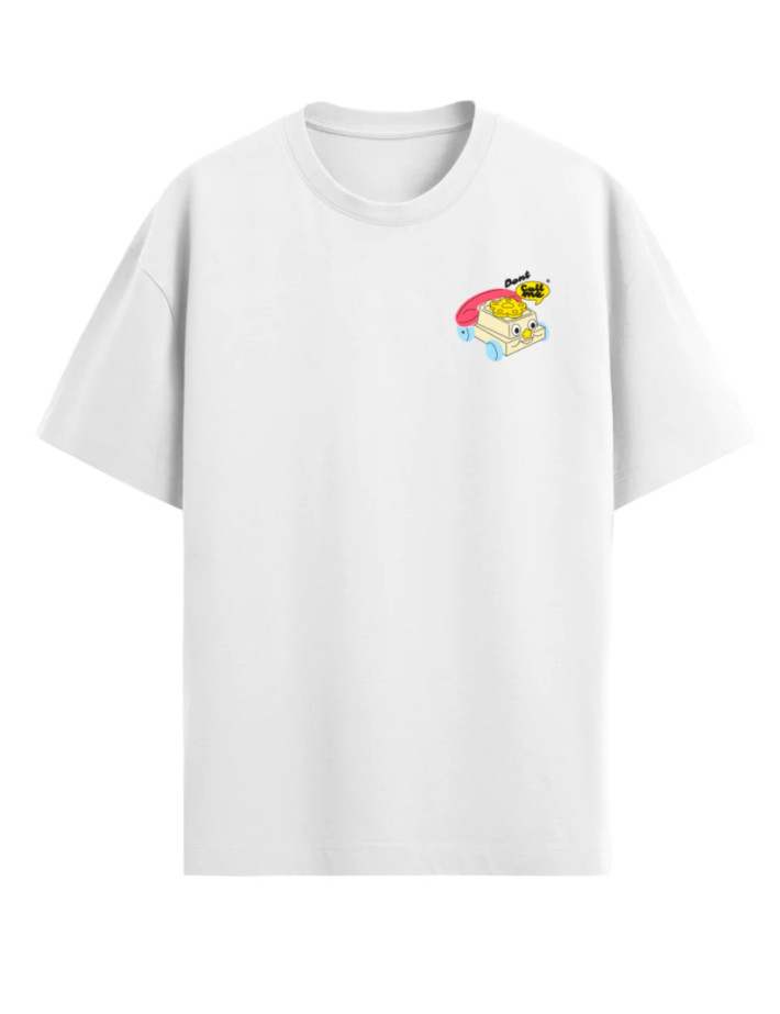 Natif T-Shirt Unisexe Just On Vacation Blanc - 7