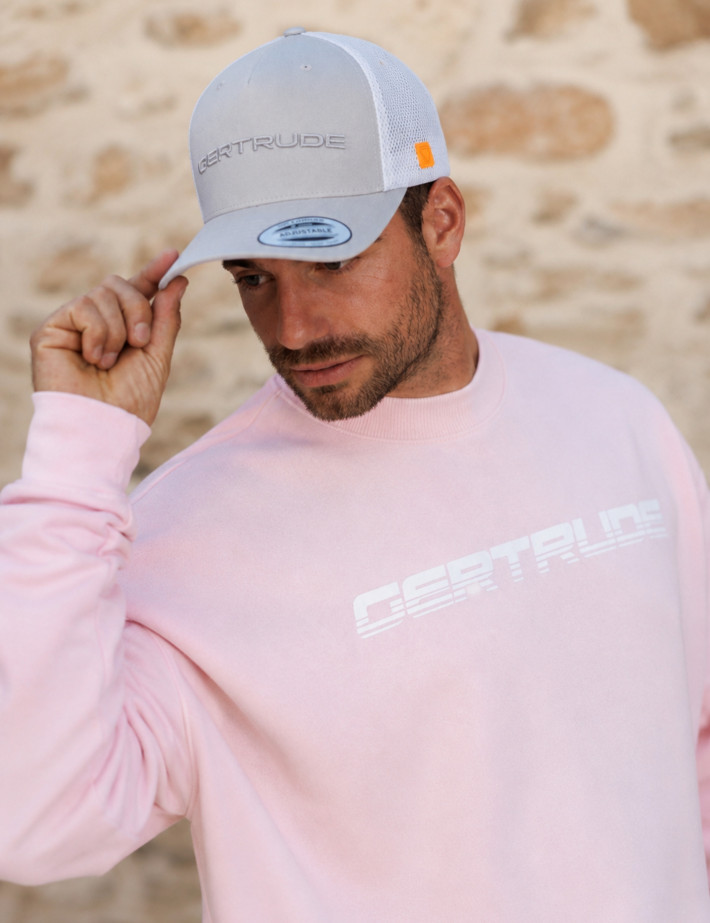 GERTRUDE Casquette Marquage Brodé Mesh Benja Souris Gris - 5