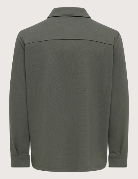 Only & Sons Surchemise Homme Newkodyl Kaki Foncé - 6