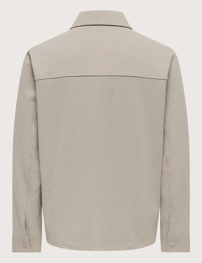 Only & Sons Surchemise Homme Newkodyl Kaki Vintage - 3