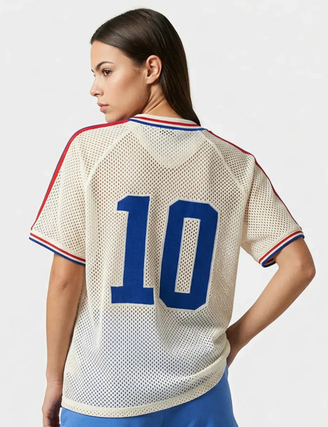 Eleven Paris Maillot de Foot Unisex Coupe du Monde France Blanc - 2